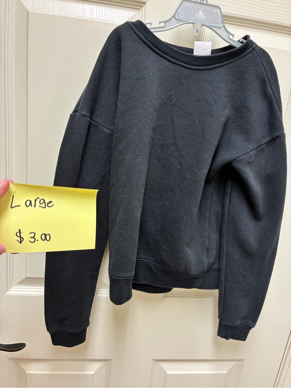 Athletic Works Black Crewneck Sweatshirt - Kids